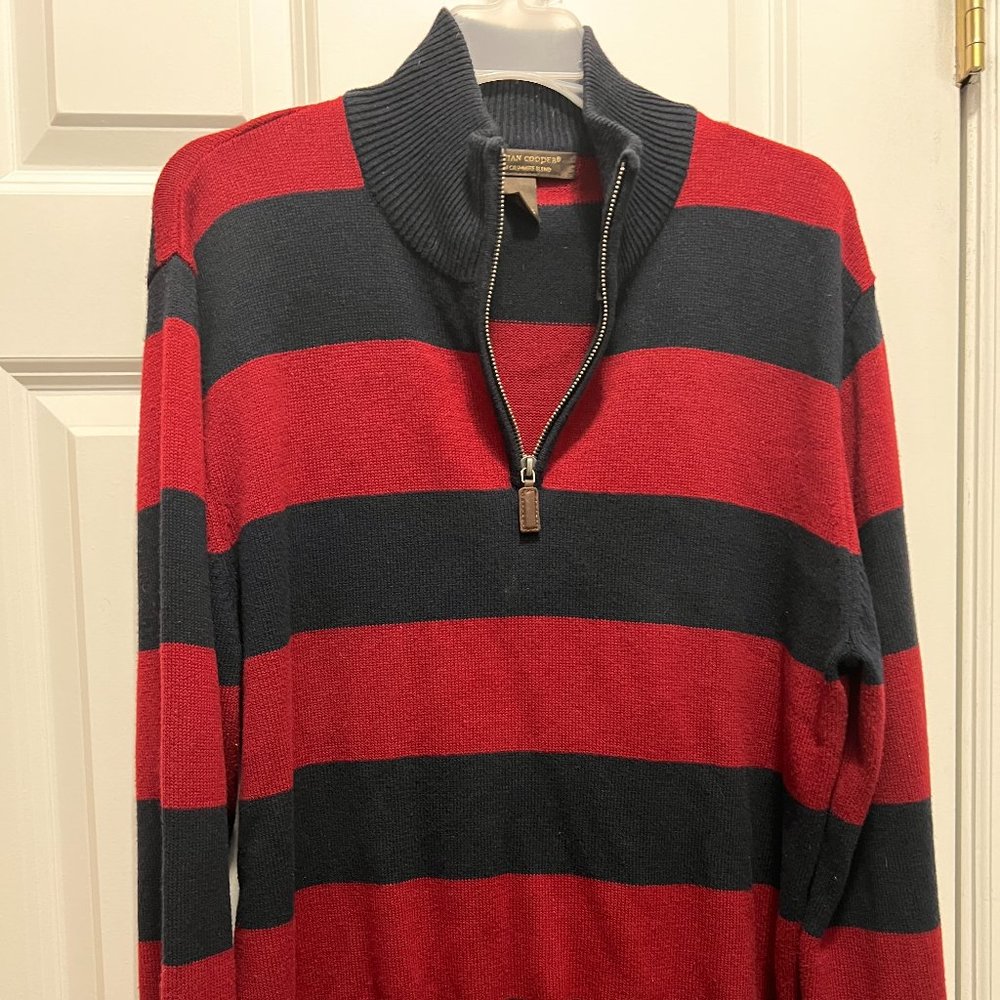 Sebastian Cooper Medium red and blue sweater